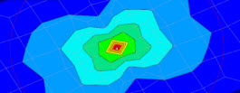 Singularities in Design of Reinforced Concrete Surfaces