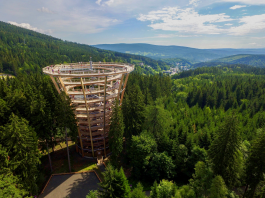 捷克的观景塔 Krkonoše