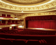 Interiér divadla Théâtre Marigny